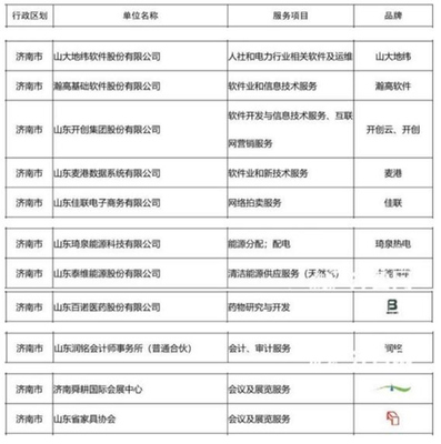 濟南網絡技術服務閃耀2018年度山東名牌榜單